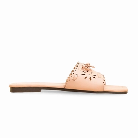 Slide On Sneakers Pink Casual Slipper CL2129