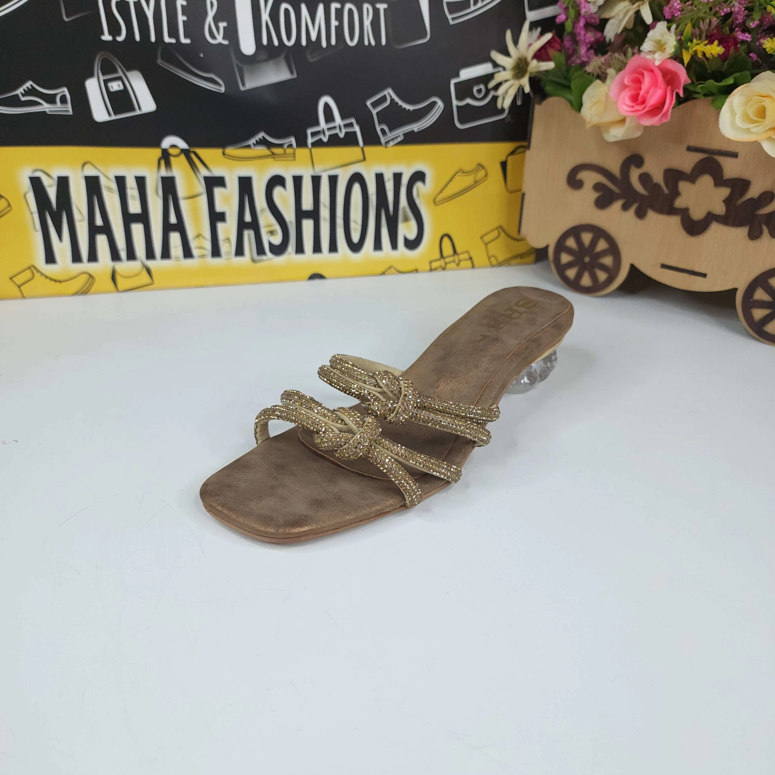 Kirkland Slides Pink Studs Slippers