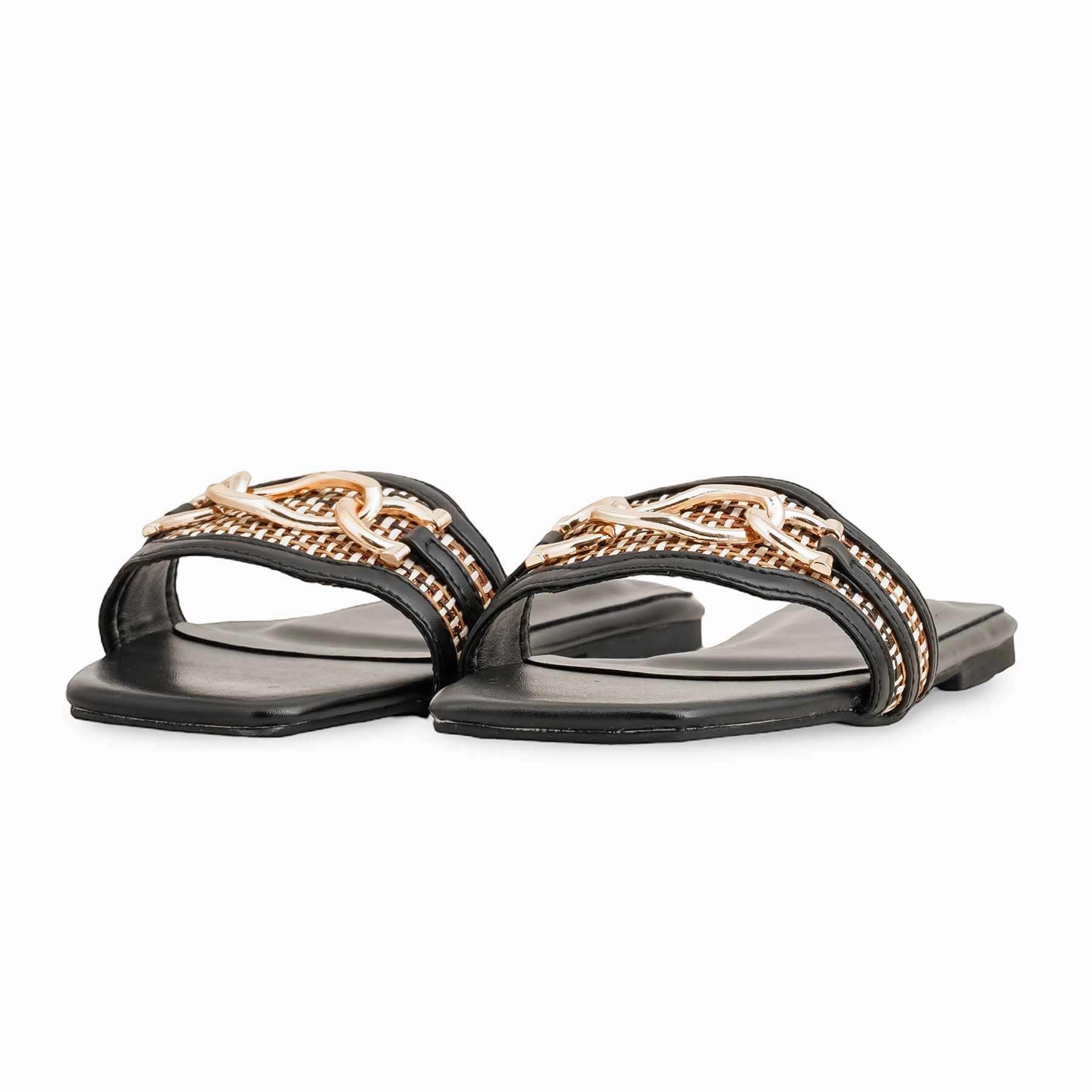 Black Formal Slipper FR8372 Meijer Slippers