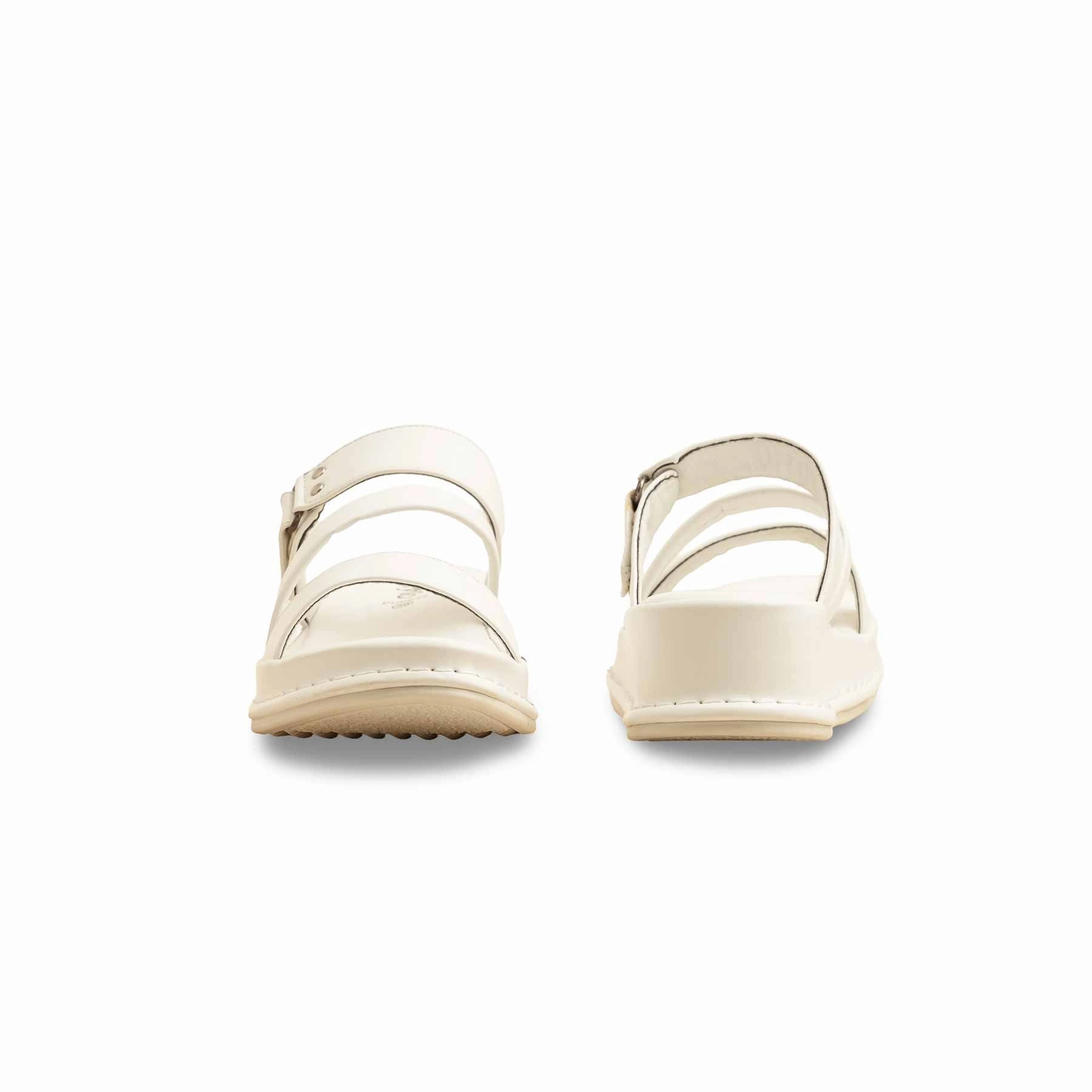 Slippers With Stitching White Formal Slipper PU0522