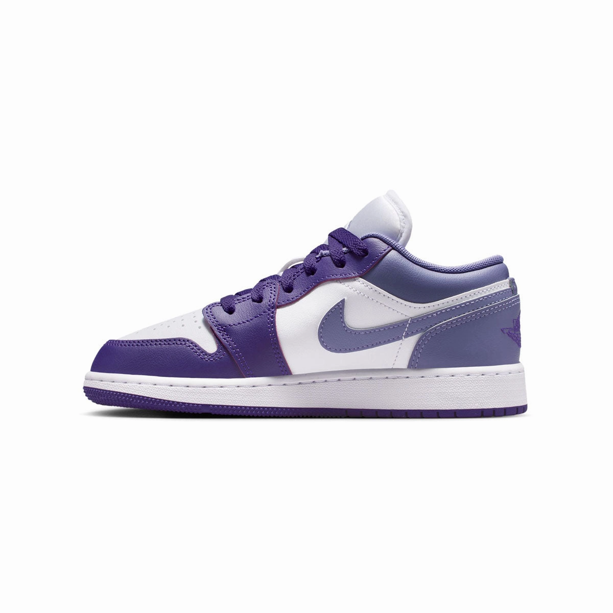 Air Jordan 1 Low 'Dusty Amethyst White and Purple' Big Kids' Shoes Best Asics Running Shoes Long Distance
