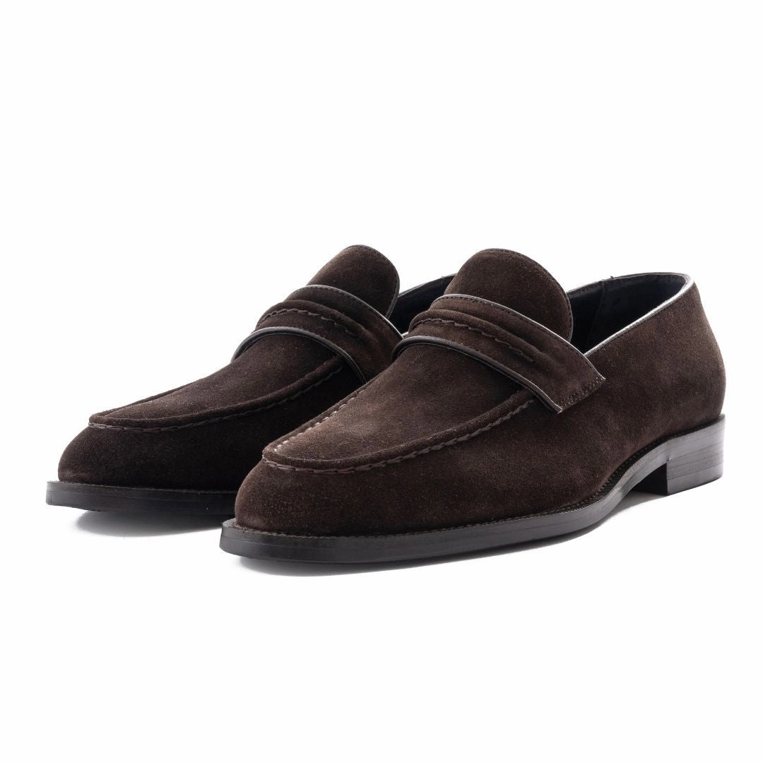 Sam Edelman Meela Loafers OURTHREE Andrew Suede Leather Loafers Men - BRN