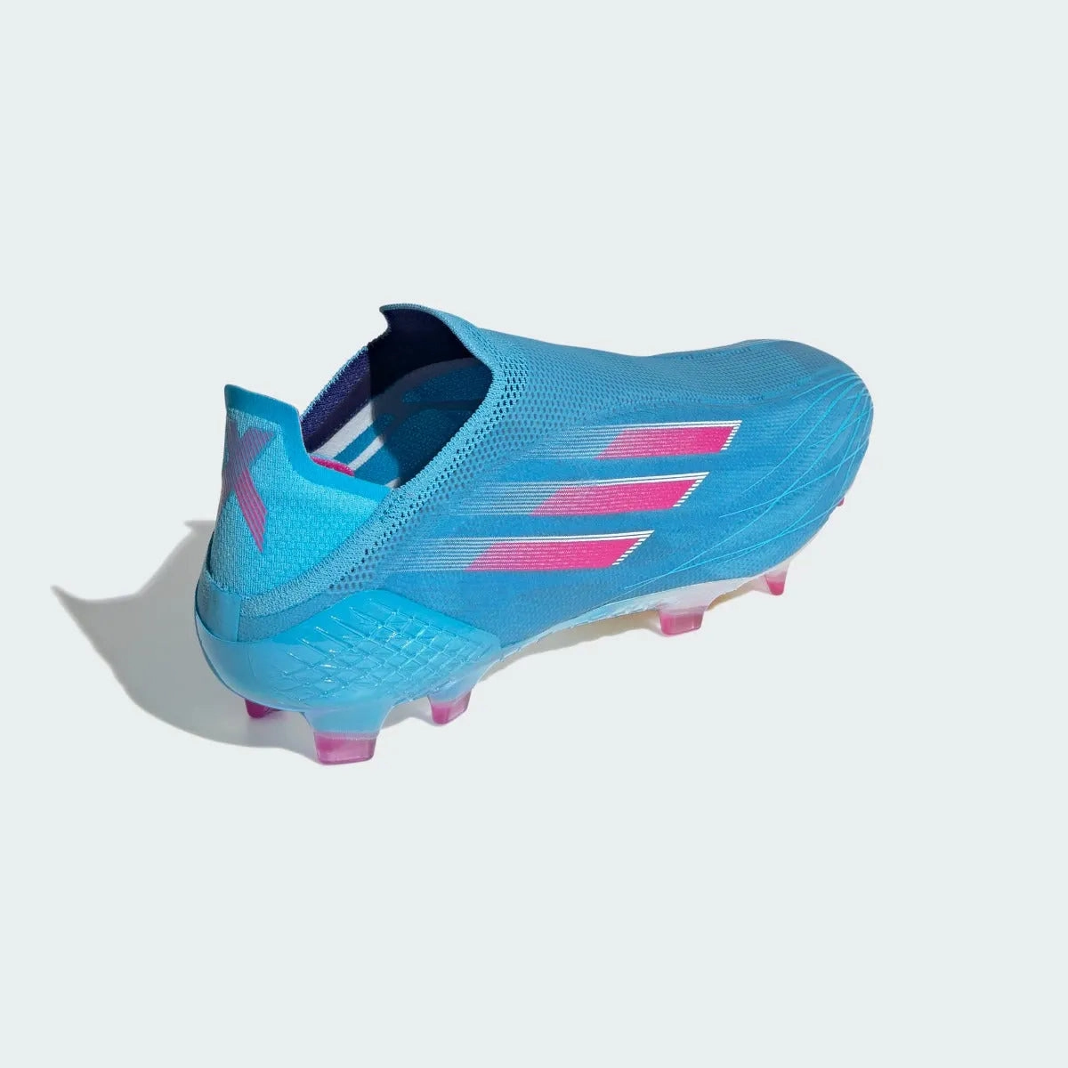 Adidas X Speedflow   FG  - Sky Rush-Shock Pink Adidas Speed Shoes