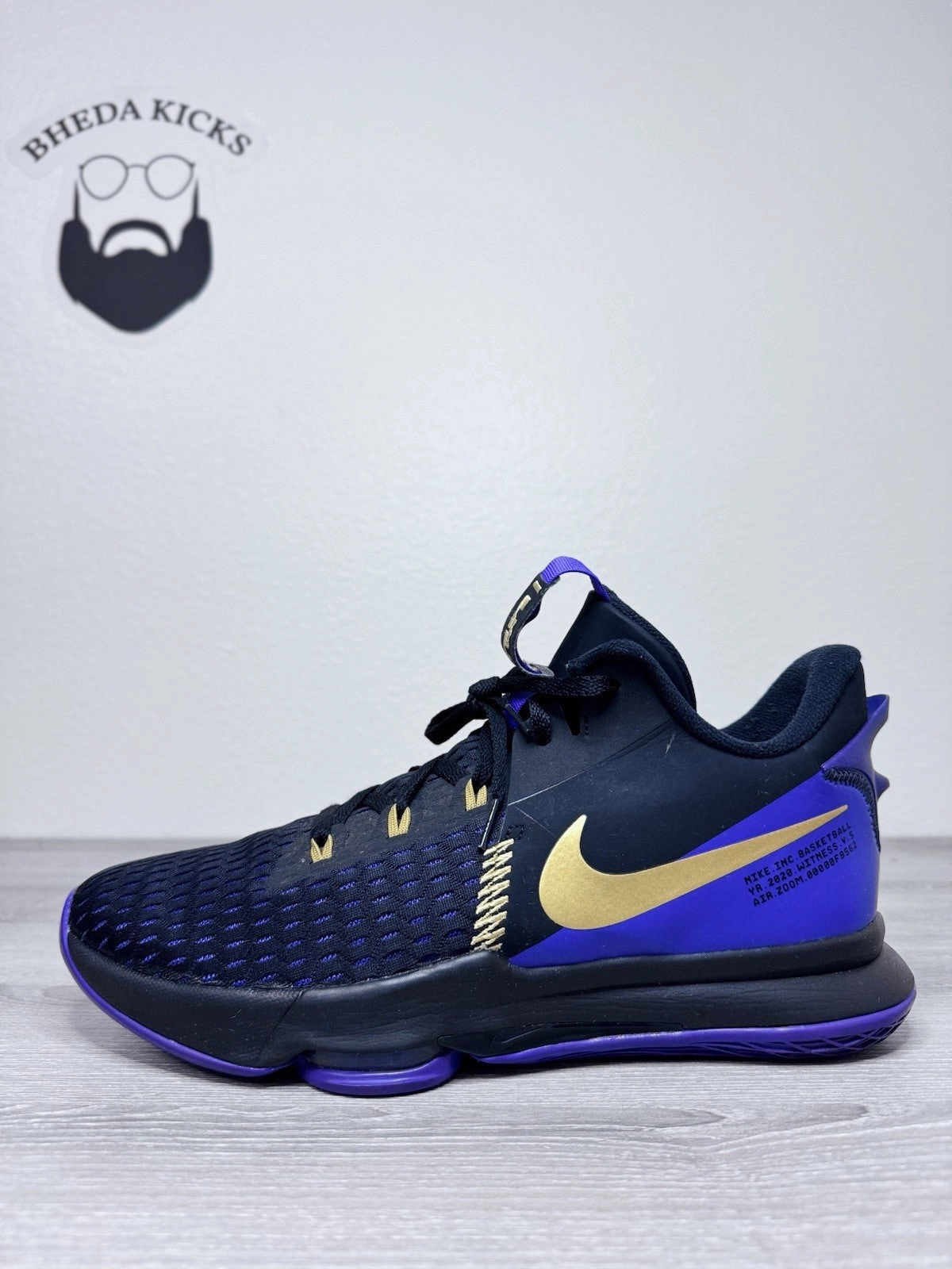 Asics Gel Pro Golf Shoes Size 14 - Nike LeBron Witness 5 Lakers Basketball Shoe CQ9380-003 James King