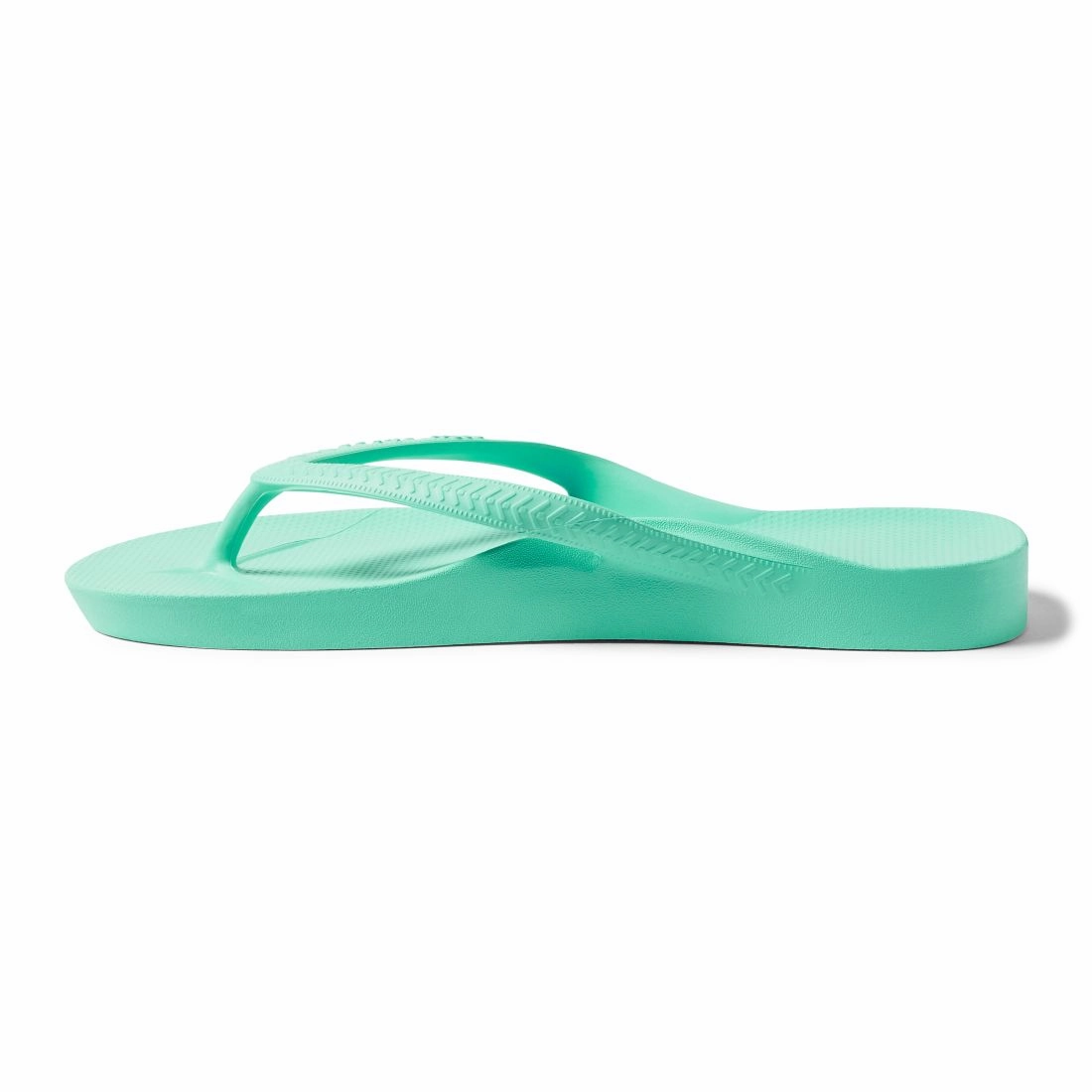 Double Layer Rainbow Flip Flops ARCH SUPPORT THONGS - Mint