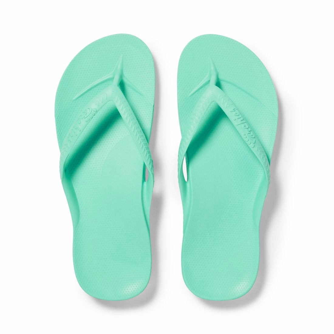 ARCH SUPPORT THONGS - Mint Decorating Flip Flops Ideas