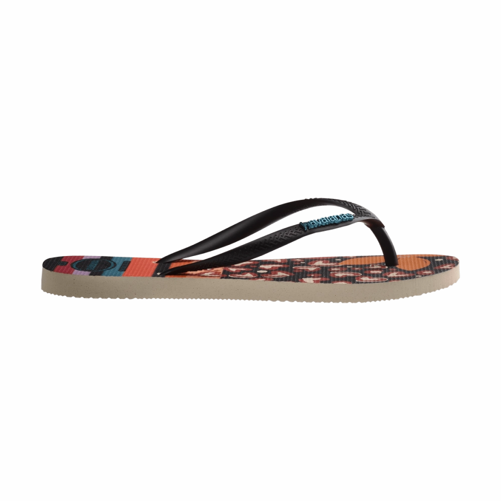 Flip Flops Are Cute Slim Patchwork Flip Flops