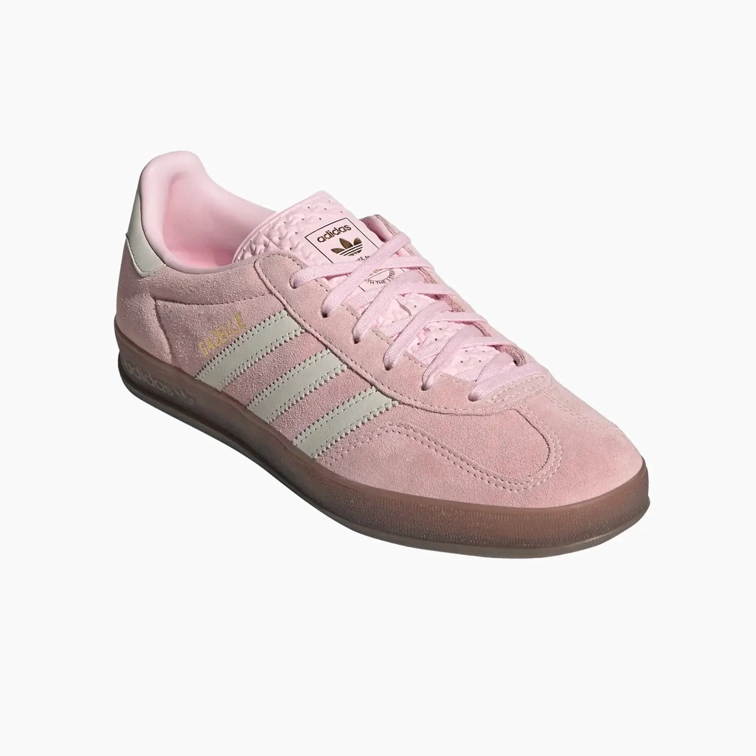 Women's Originals Gazelle Indoor "Clear Pink Off White" Adidas Don Basketball Shoes