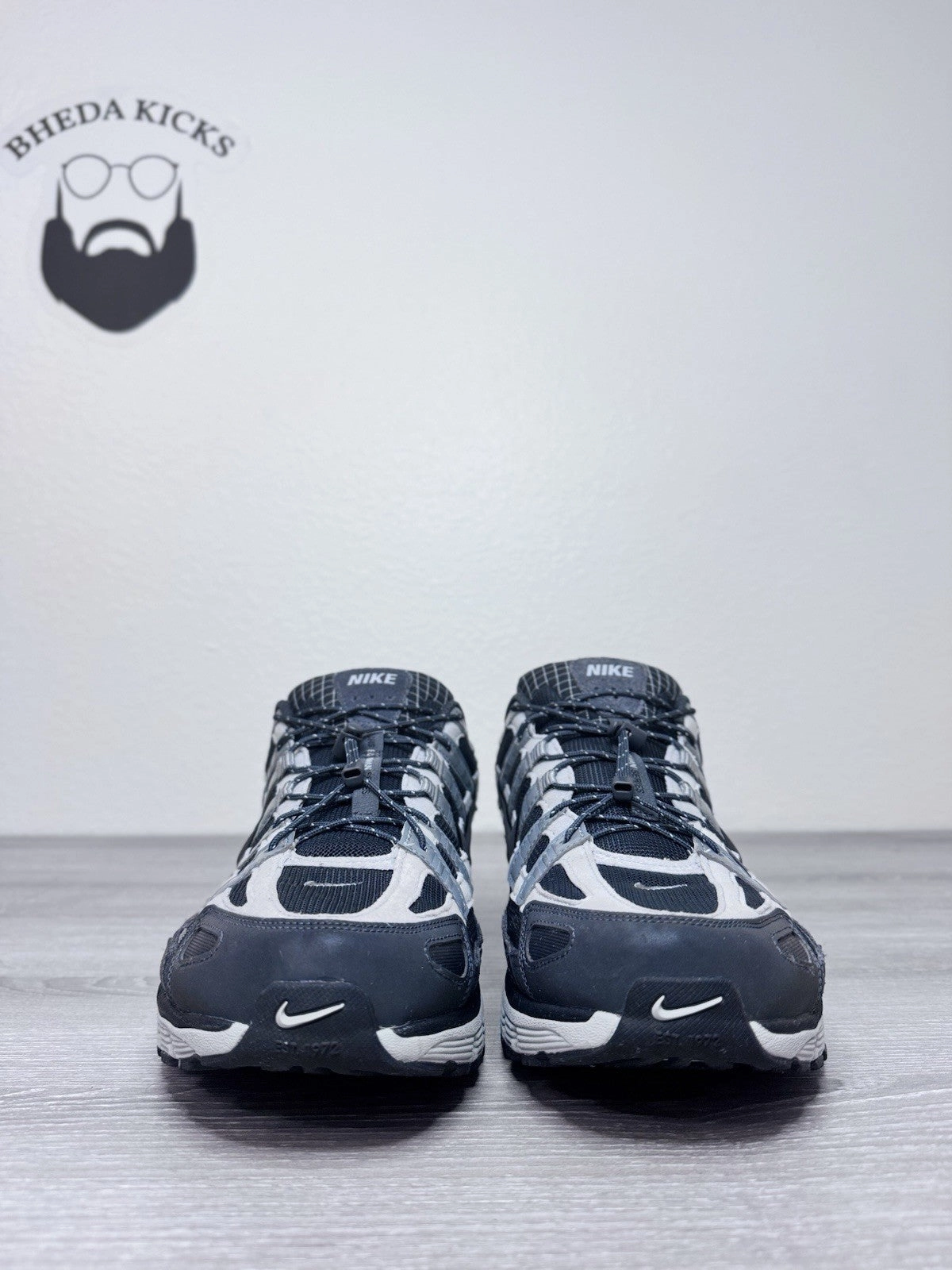 Size 14 - Nike P-6000 Premium Mens Anthracite Smoke Grey Black HQ3818-001 Super Shoes Asics