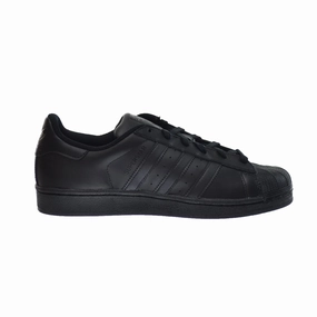 Adidas Superstar Foundation J Boy's Shoes Core Black/Black Adidas Trainer Shoes