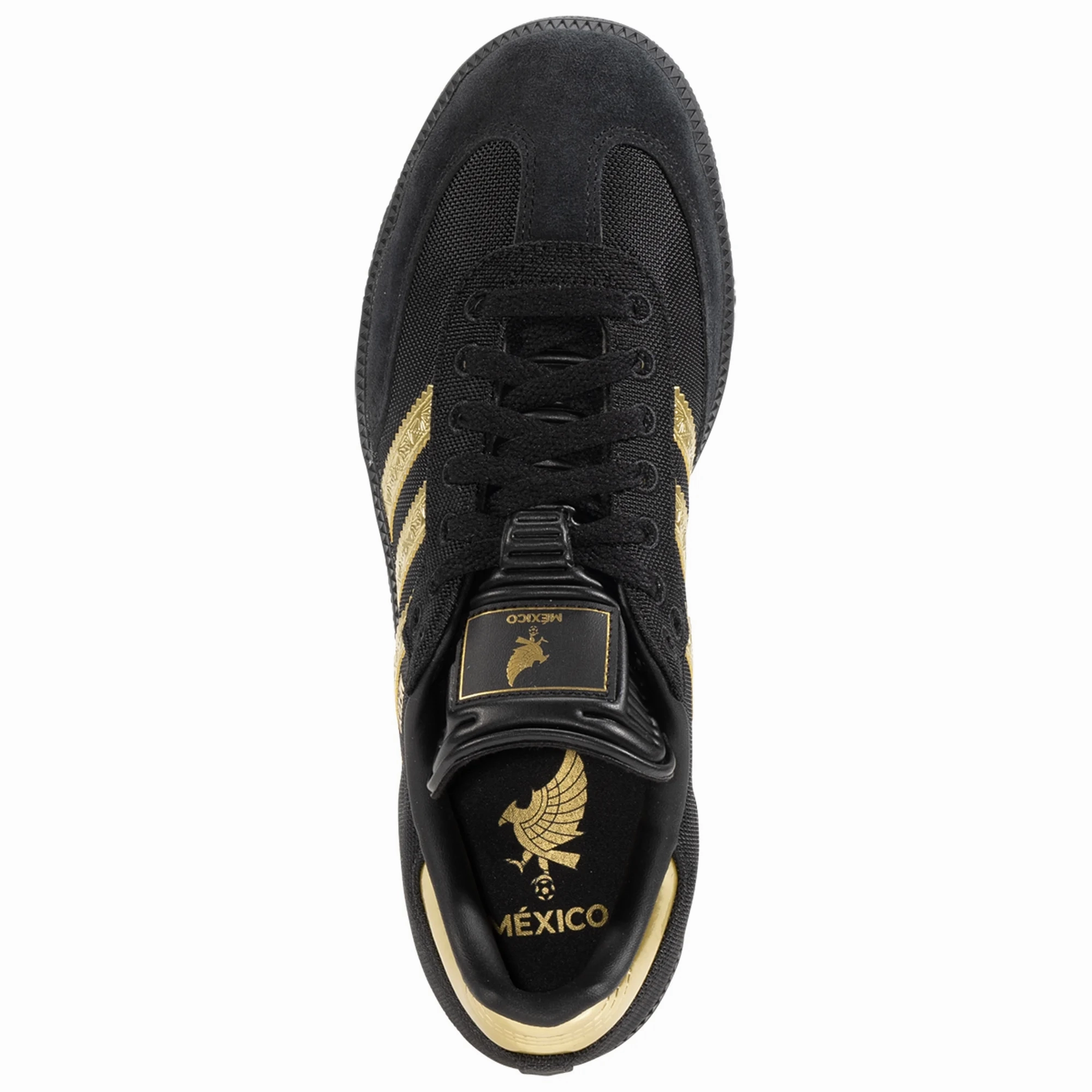 Cheer Shoes Adidas adidas Mexico Samba 2025 (Black/Gold Metallic)