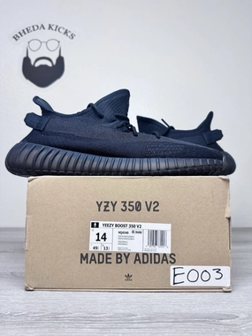 Size 14 - adidas Yeezy Boost 350 V2 Low Onyx HQ4540 Preowned Authentic Adidas Shoe
