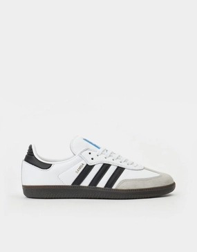 adidas Samba ADV Skate Shoes - White/Core Black/Gum Adidas Shoes Originals