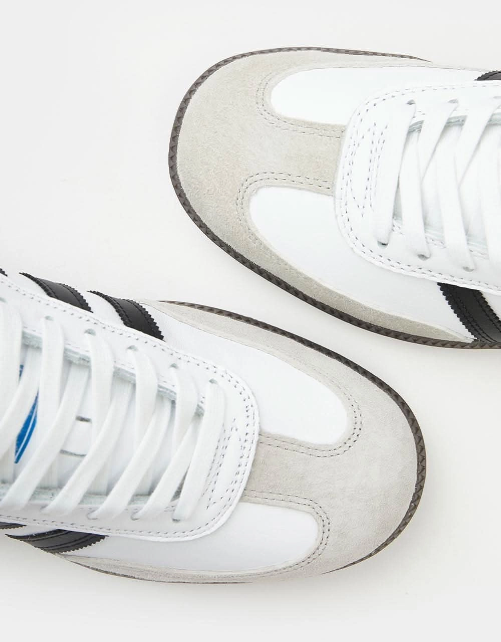 adidas Samba ADV Skate Shoes - White/Core Black/Gum Adidas Shoes Adidas Shoes