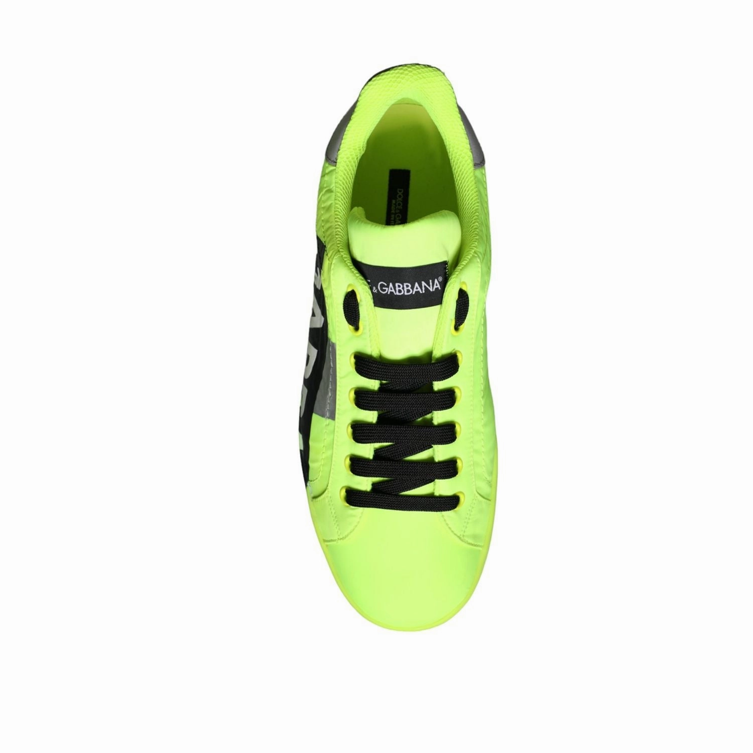 X Miu Miu 530 Sl Suede Sneakers Dolce & Gabbana Neon Green Logo Tape Low Top Sneakers Shoes