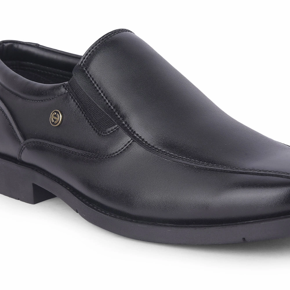 Casual Jordan Shoes Fortune By Liberty Mens ECO-4E Black Casual Non Lacing Shoes