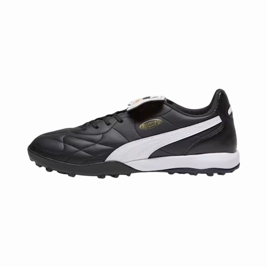Puma KING TOP TT Football Boots Unisex Puma Black Puma White Gold Rihanna Puma Shoes High Top