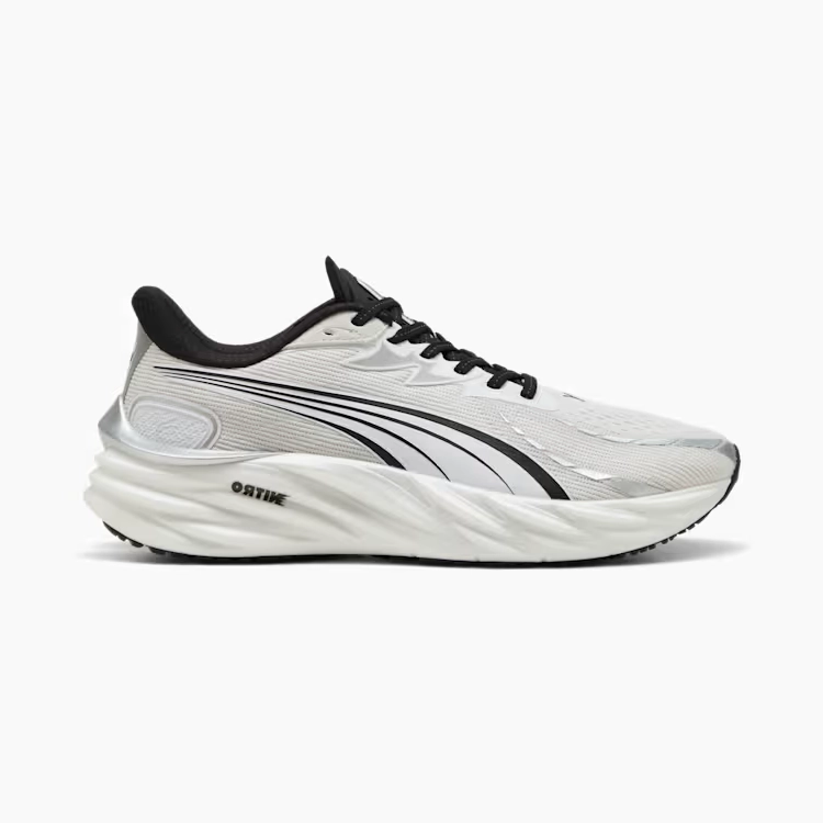PUMA Mens Velocity Nitro 4 - PUMA WHITE-PUMA BLACK Asics Warm Shoes