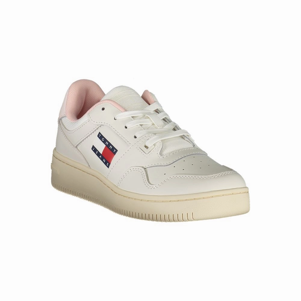 Roma Sneakers Tommy Hilfiger White Leather Women Sneaker