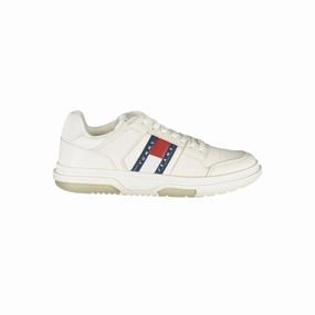 Tommy Hilfiger White Leather Men Sneaker Sneakers Company