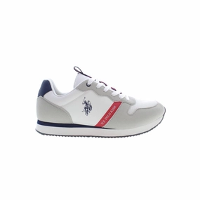 U.S. POLO ASSN. White Polyester Men Sneaker Ryka Sneakers
