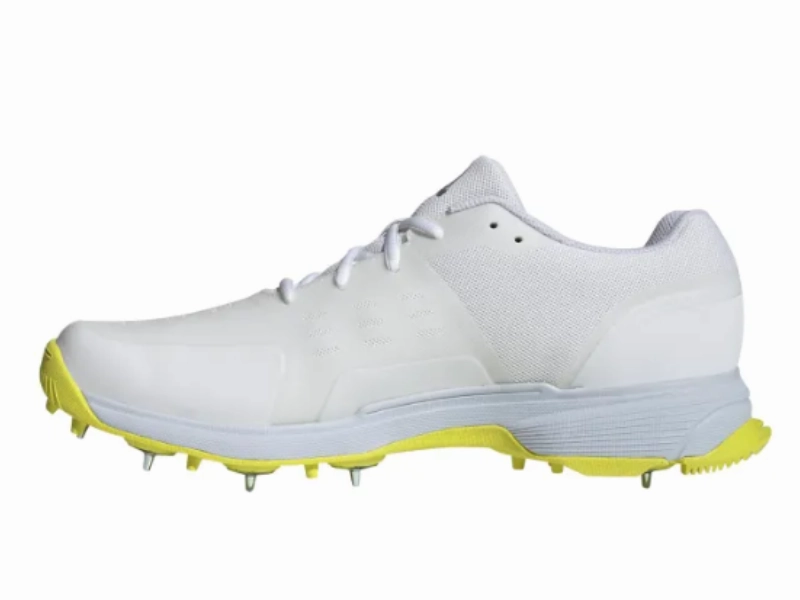 Adidas Lifting Shoe Adidas 22YDS Cricket Spike (White/Yellow)