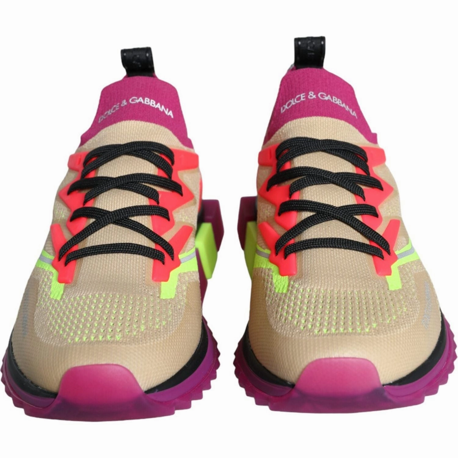 Dolce & Gabbana Multicolor Super King Low Top Sneakers Shoes Lowmel Sneakers