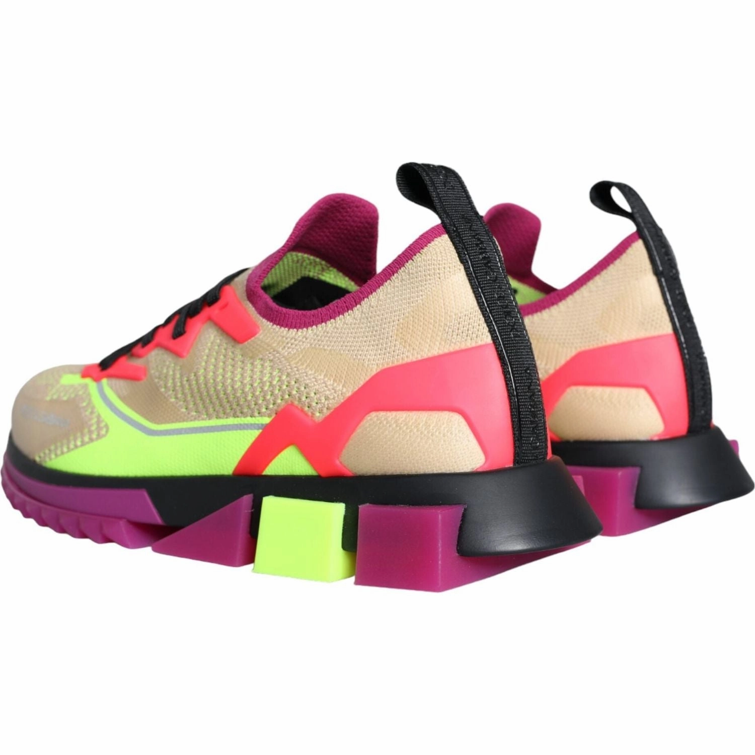 Dolce & Gabbana Multicolor Super King Low Top Sneakers Shoes Rocket Dog Platform Sneakers