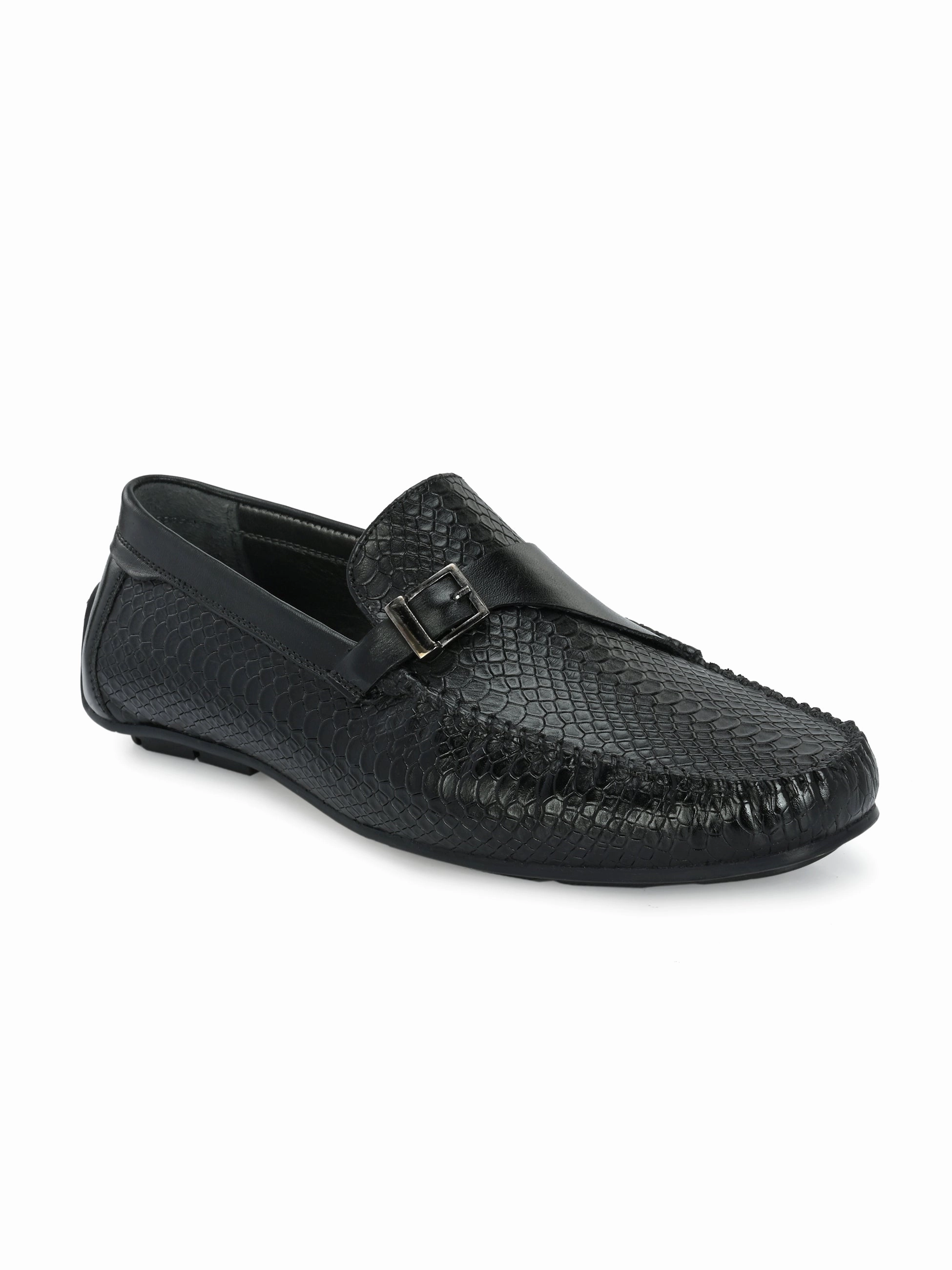 Mango Loafers Quinn Black Driving Loafers