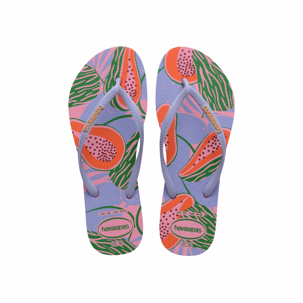 Plateau Flip Flops Slim Summer Fruits Flip Flops