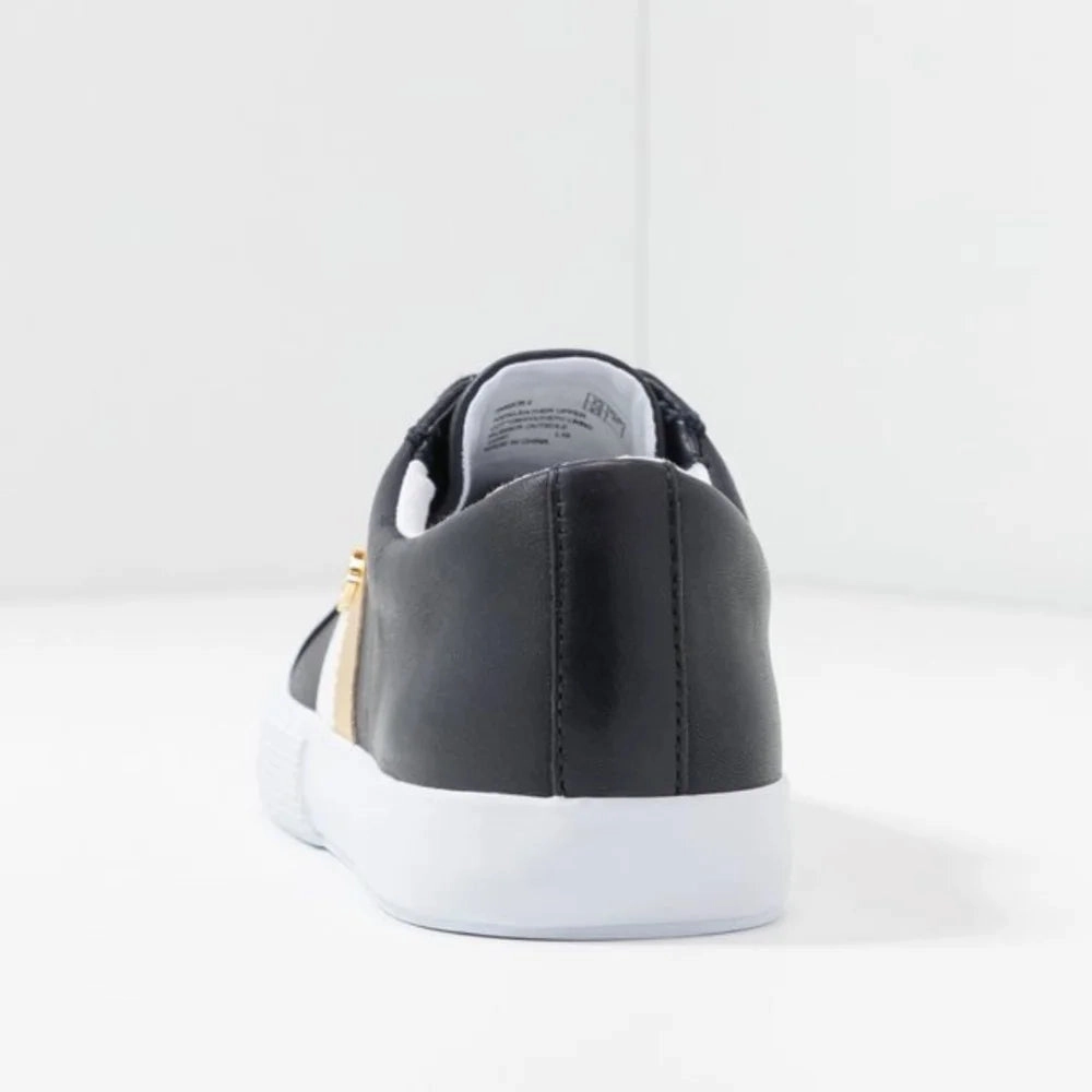 Ralph Lauren Janson II Leather Navy Women Sneakers Coach