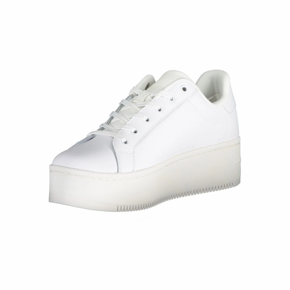 Tommy Hilfiger White Polyester Sneaker Radii Sneakers