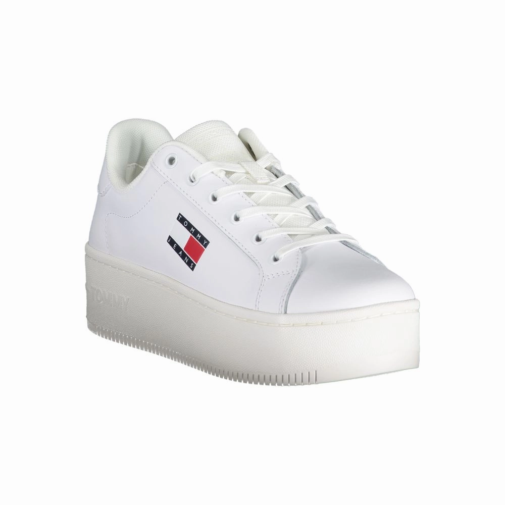 Wave Sneakers Tommy Hilfiger White Polyester Sneaker