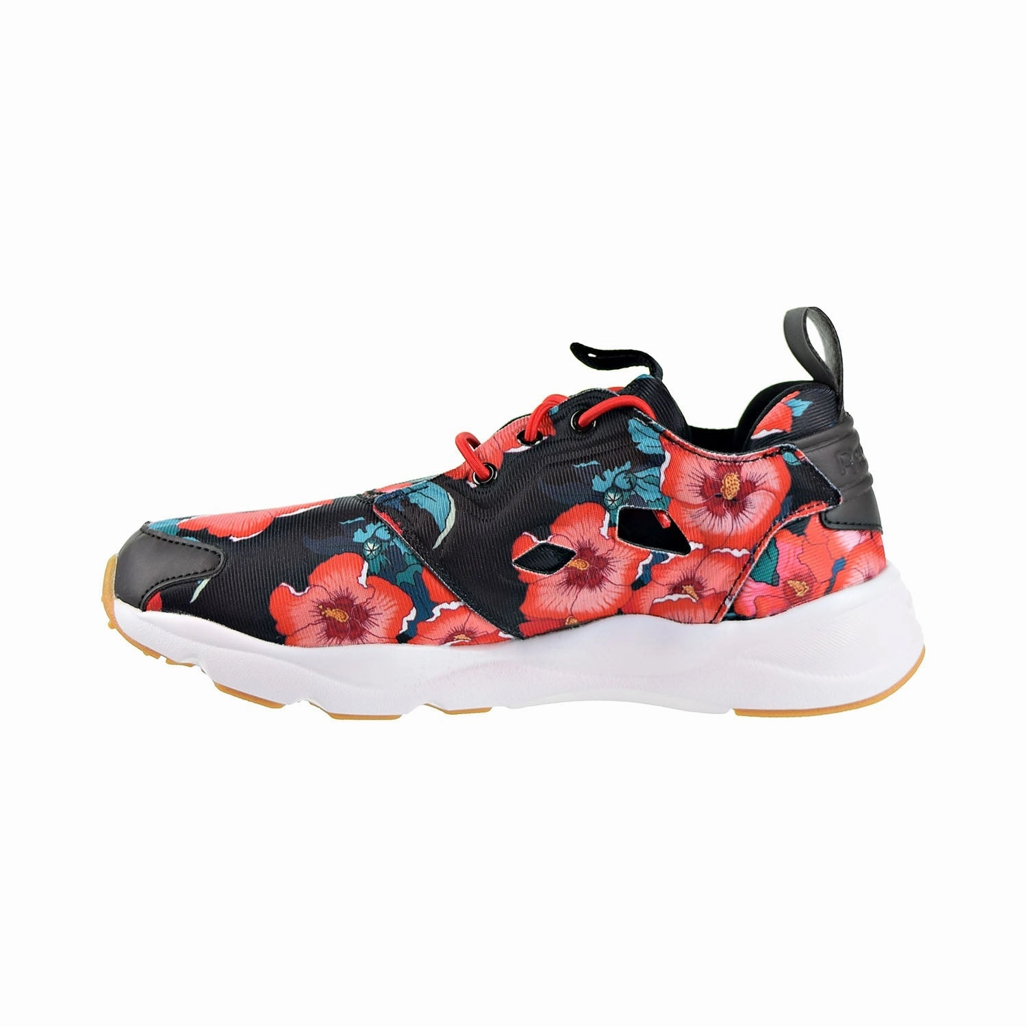 Reebok Furylite FG Women's Shoes Black/Scarlet/White Best New Running Shoes