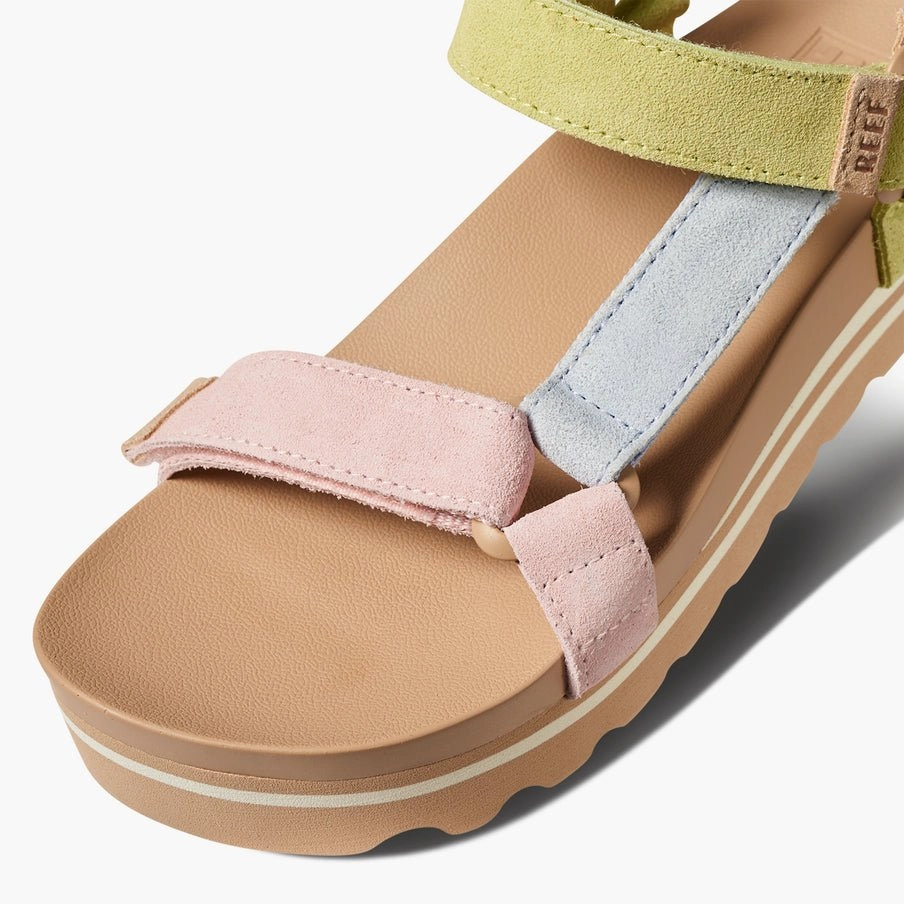 Polo Ralph Lauren Slide Sandals Reef Cushion Rem Hi Womens Platform Sandals - Meringue CJ5879