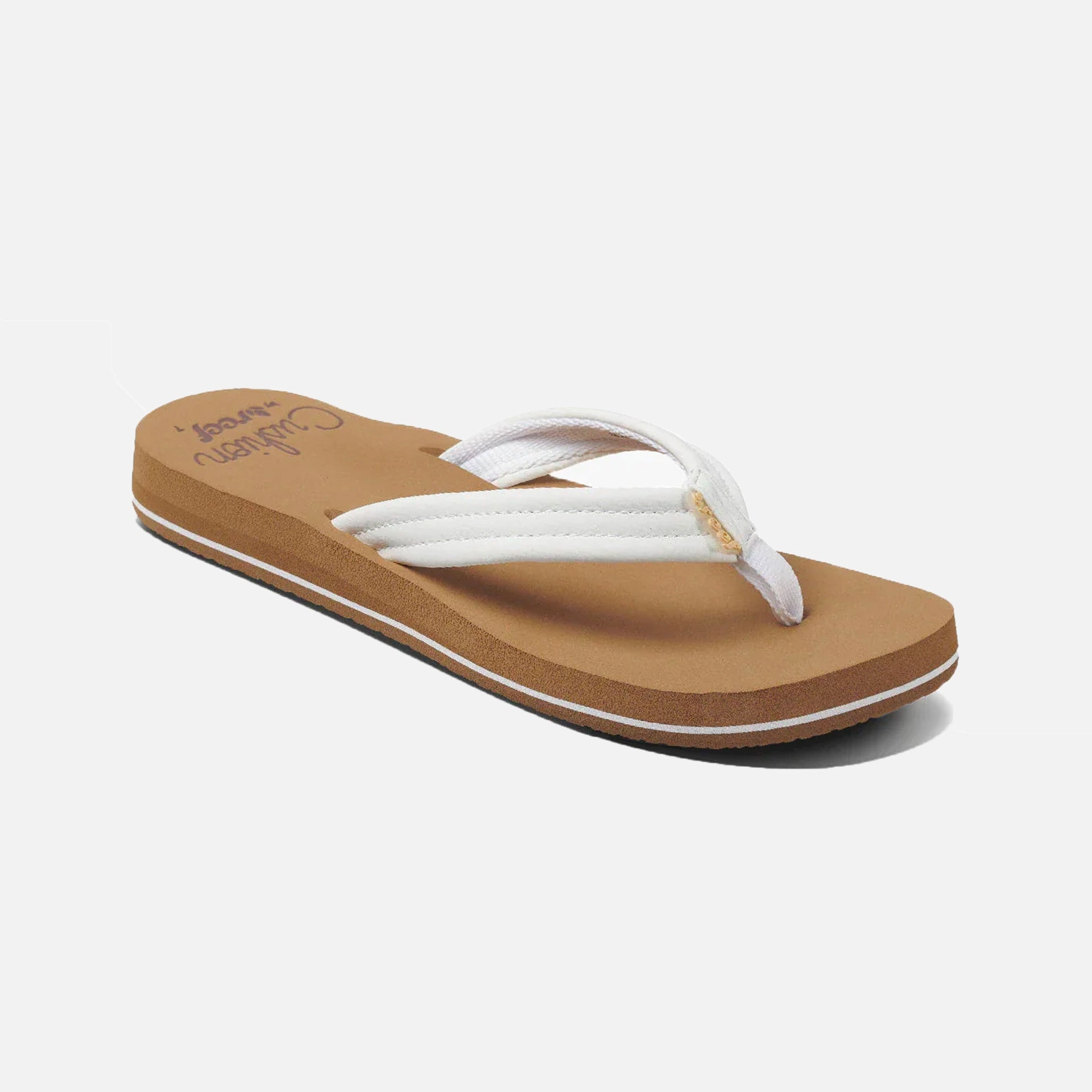 Plastic Flip Flops Reef Womens Cushion Breeze Flip Flops - Cloud