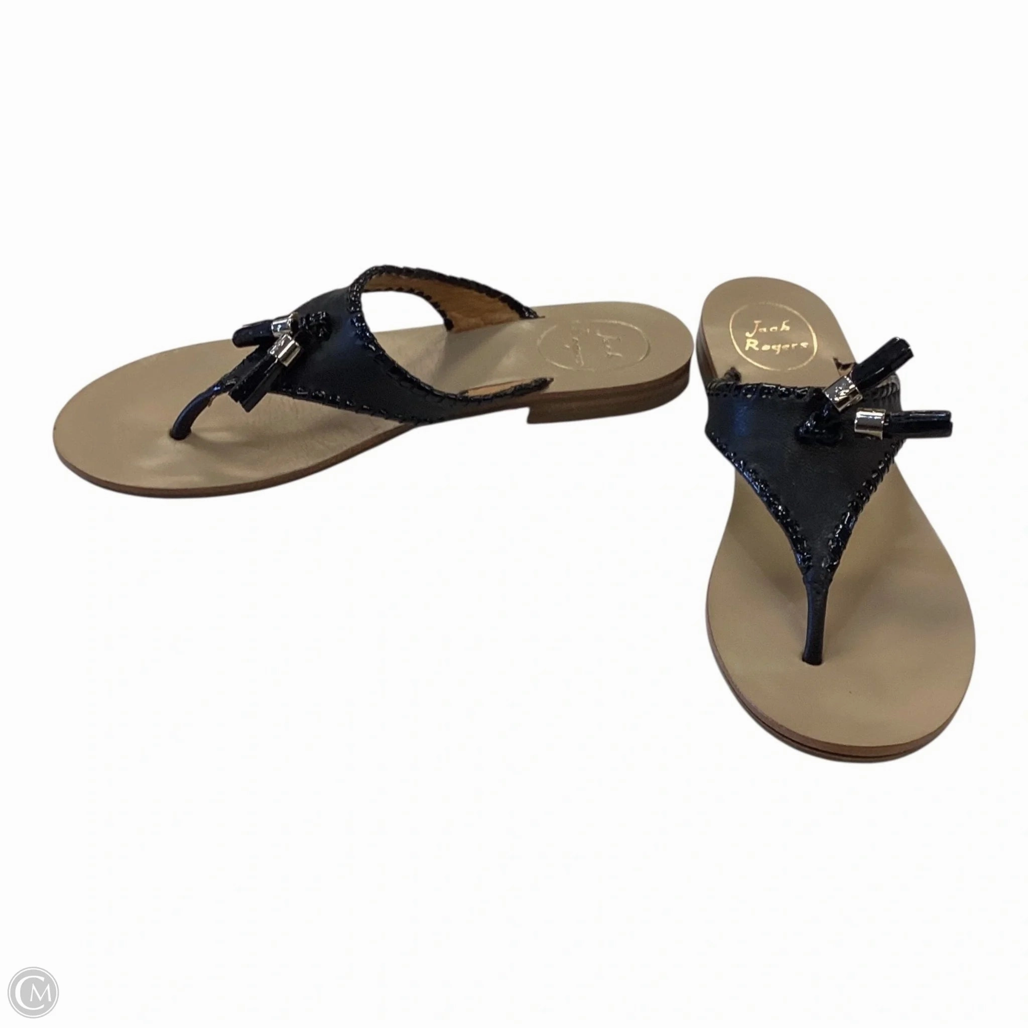 Shop Flip Flops Sandals Flip Flops By Jack Rogers In Black, Size: 8