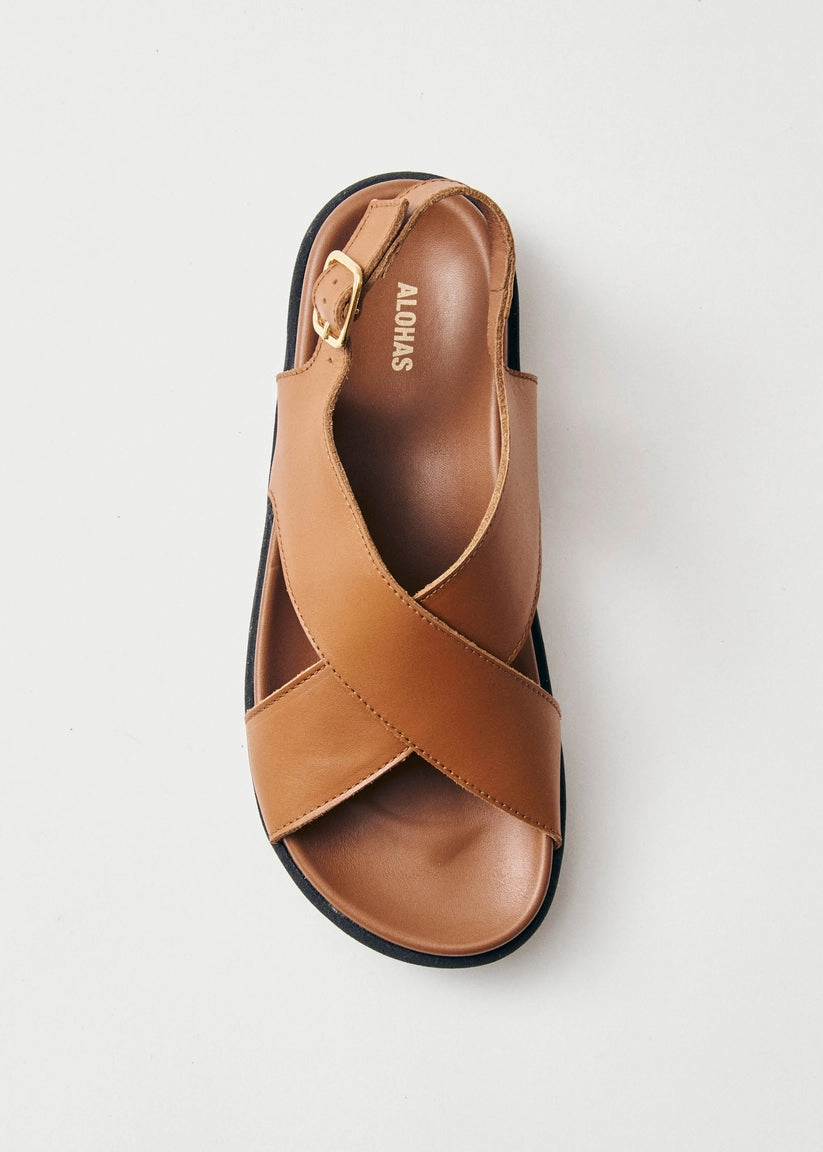 ALOHAS Nico Leather Sandals Cynthia Rowley Sandals