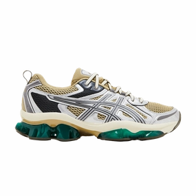 Asics Spikes Running Shoes ASICS Gel-Quantum Kinetic Khaki Beige Pure Silver