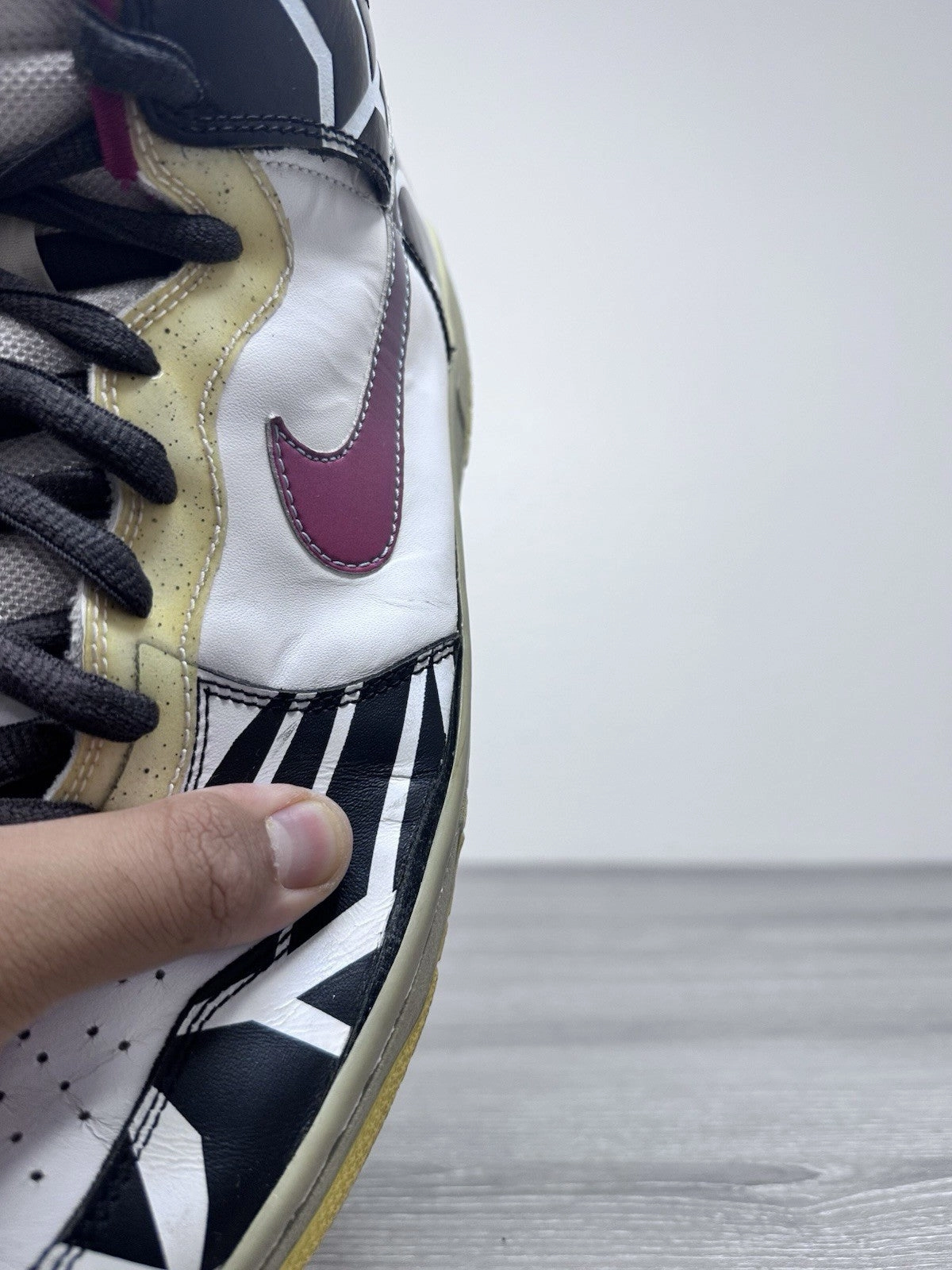 Asics Gel Mai Shoes 1193a098 Size 11.5 - Nike SB Dunk Premium High Thrashin 313171-141 Preowned Authentic