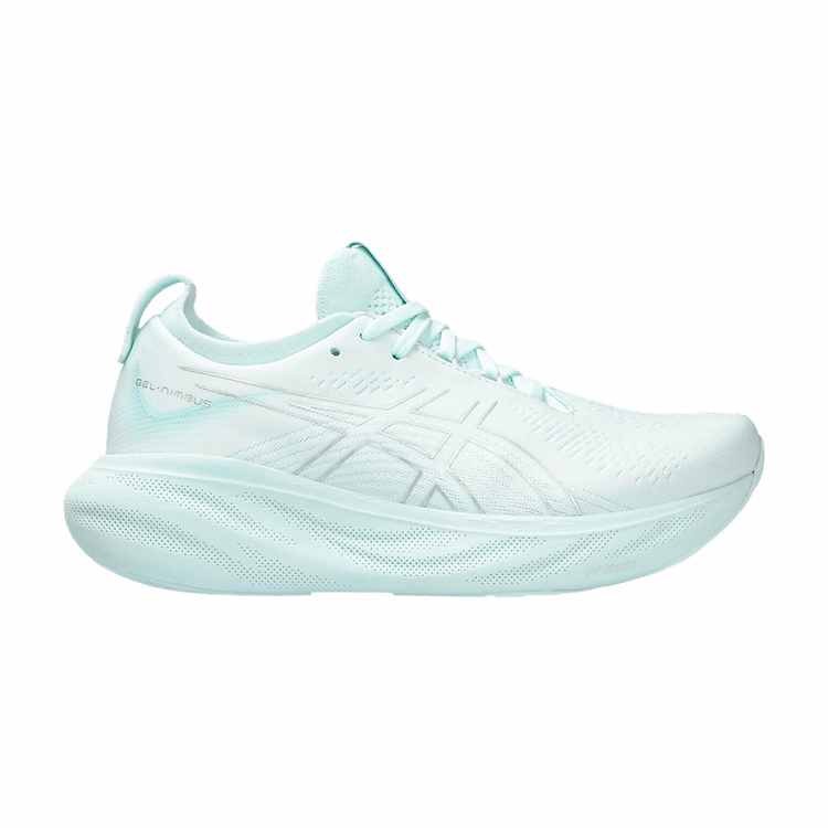 ASICS Gel-Nimbus 25 Soothing Sea Pure Silver (Women's) Laces For Asics
