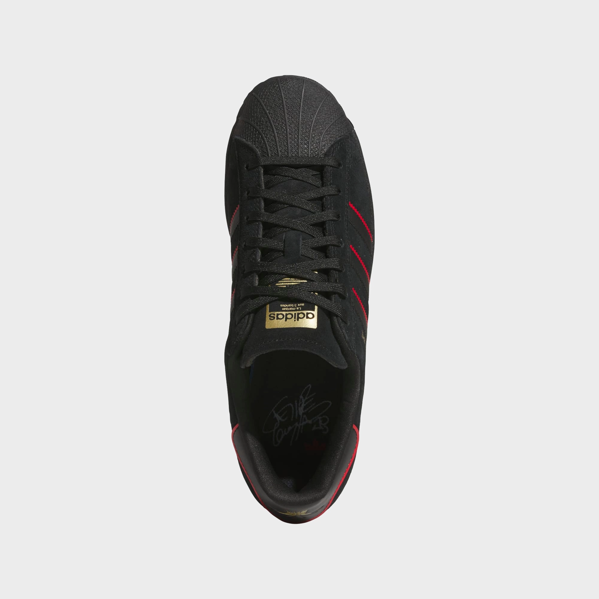 Adidas Shoes Original ADIDAS X FELIPE GUSTAVO SUPERSTAR - BLACK/SCARLET