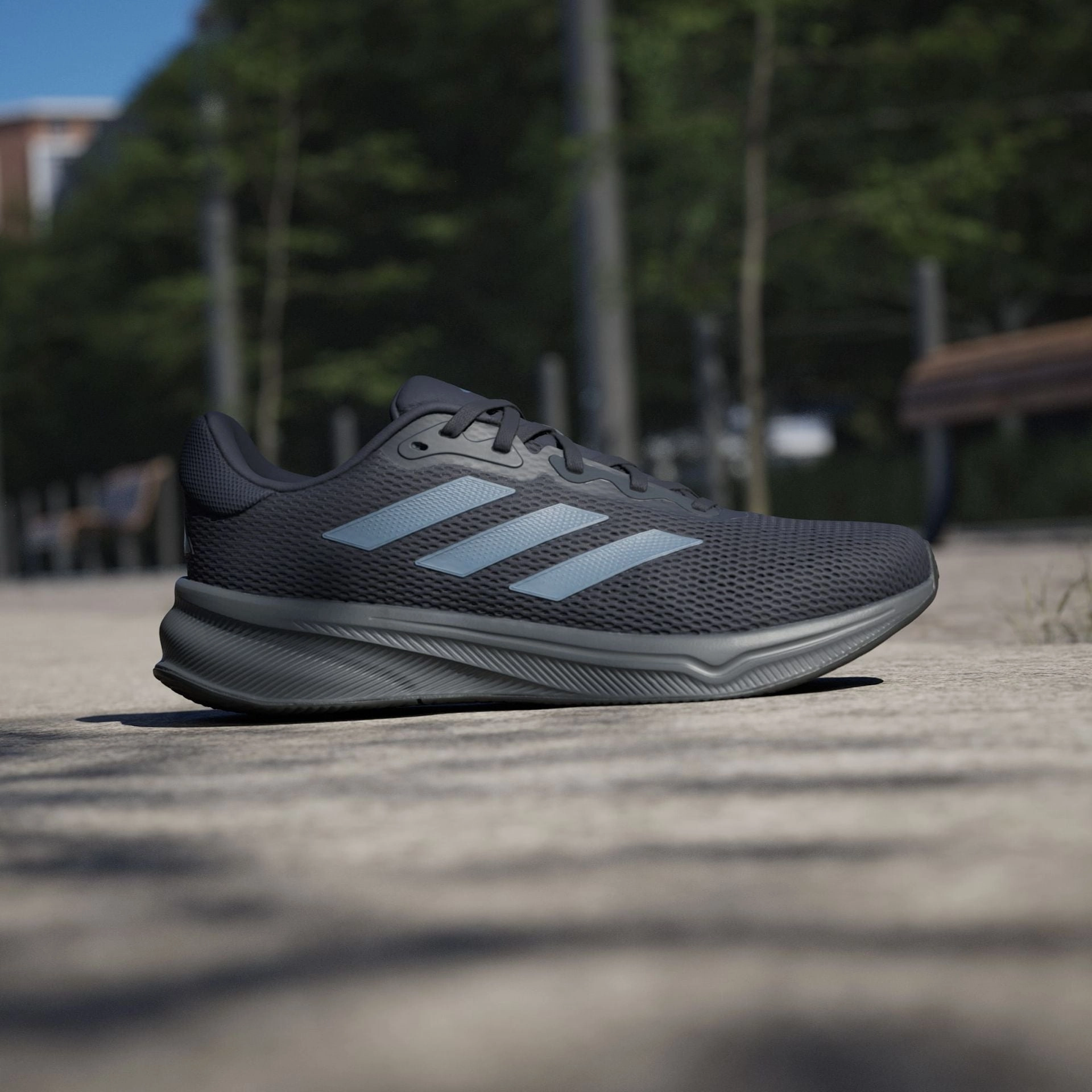 RESPONSE SHOES - Blue Adidas Lite Racer 3.0 Running Shoes