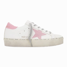 Graffiti Sneakers Golden Goose Hi Star Leather Upper and Heel Suede Star GWF00118.F004723.11202