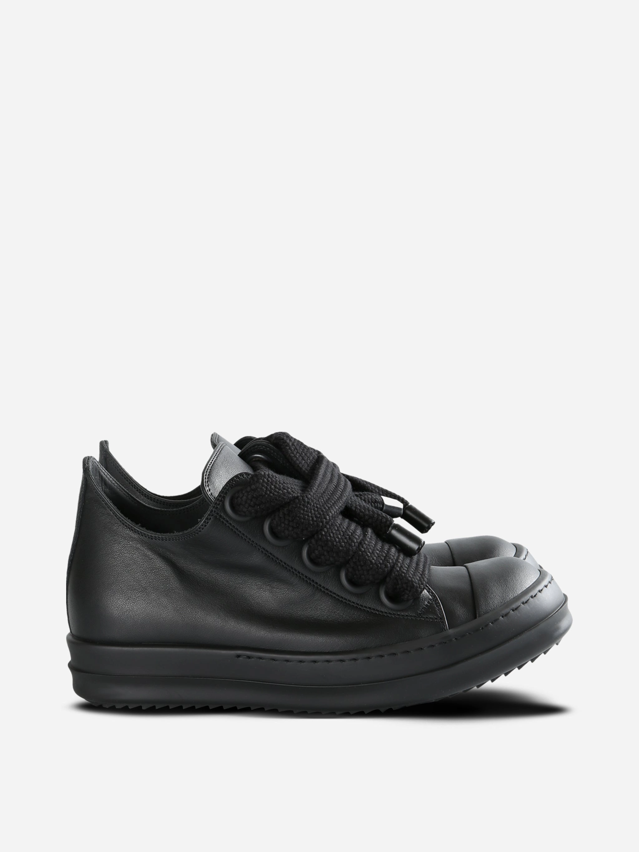 RICK OWENS - Women Scarpe In Pelle Jumbolace Low Sneakers Mia Shoes Sneakers