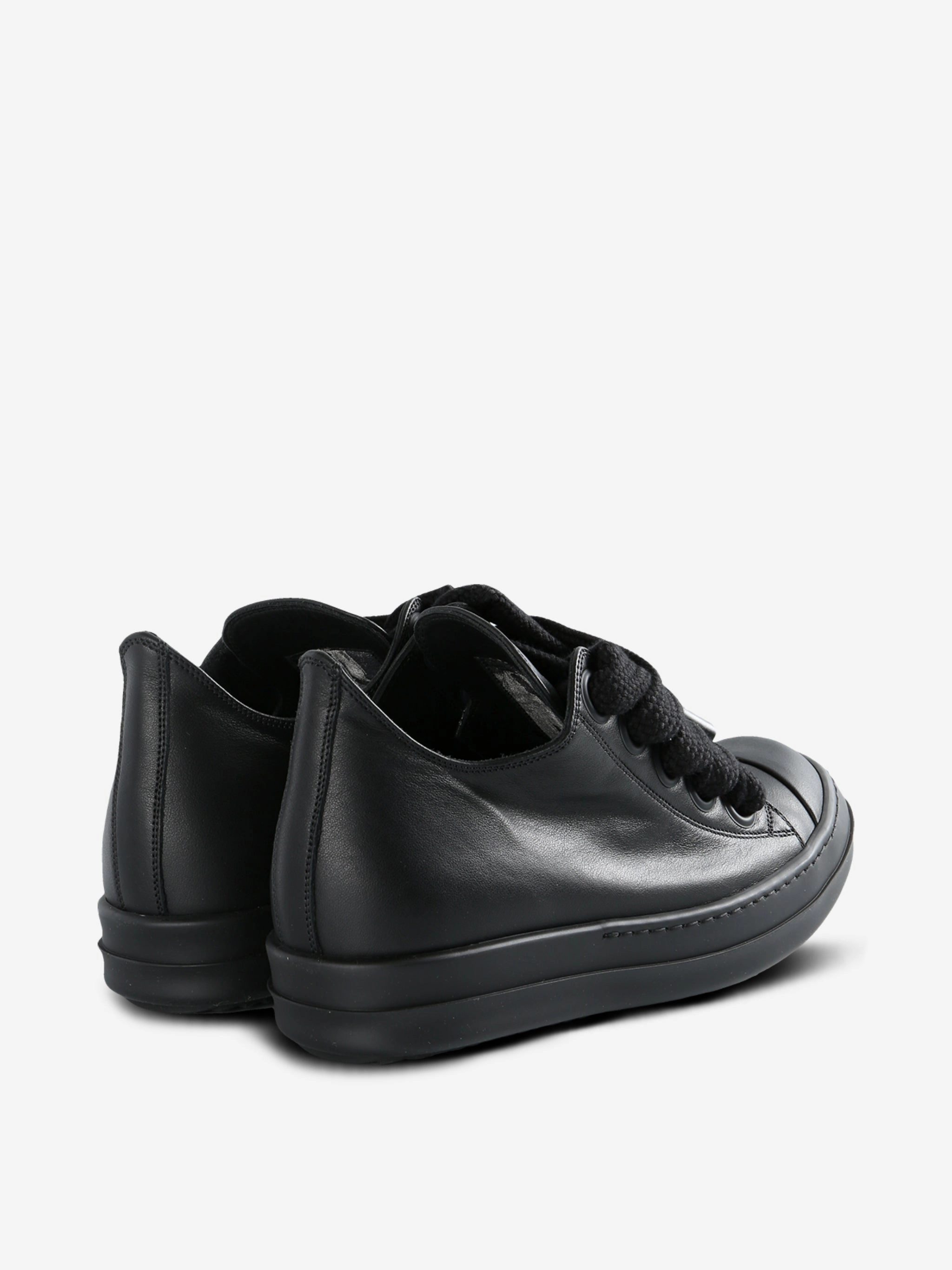 Paint Sneakers RICK OWENS - Women Scarpe In Pelle Jumbolace Low Sneakers