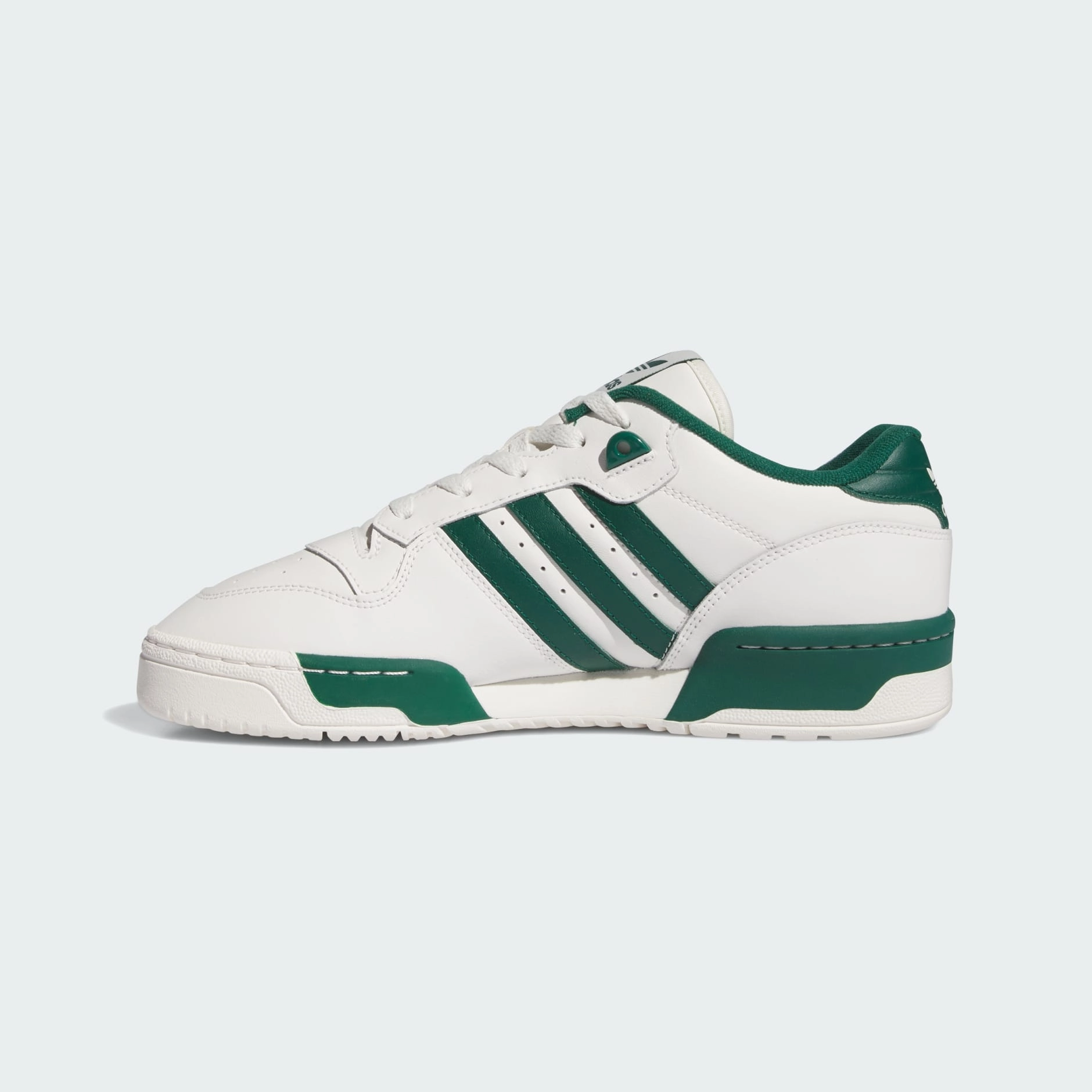 Adidas Originals Drop Step Low Casual Basketball Shoes RIVALRY LOW SHOES  - Cloud White