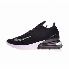 Original authentic Nike Air Max 270 Flyknit women's running shoes outdoor sports shoes fashion breathable comfort AH6803-300 Running Shoes Paradigm