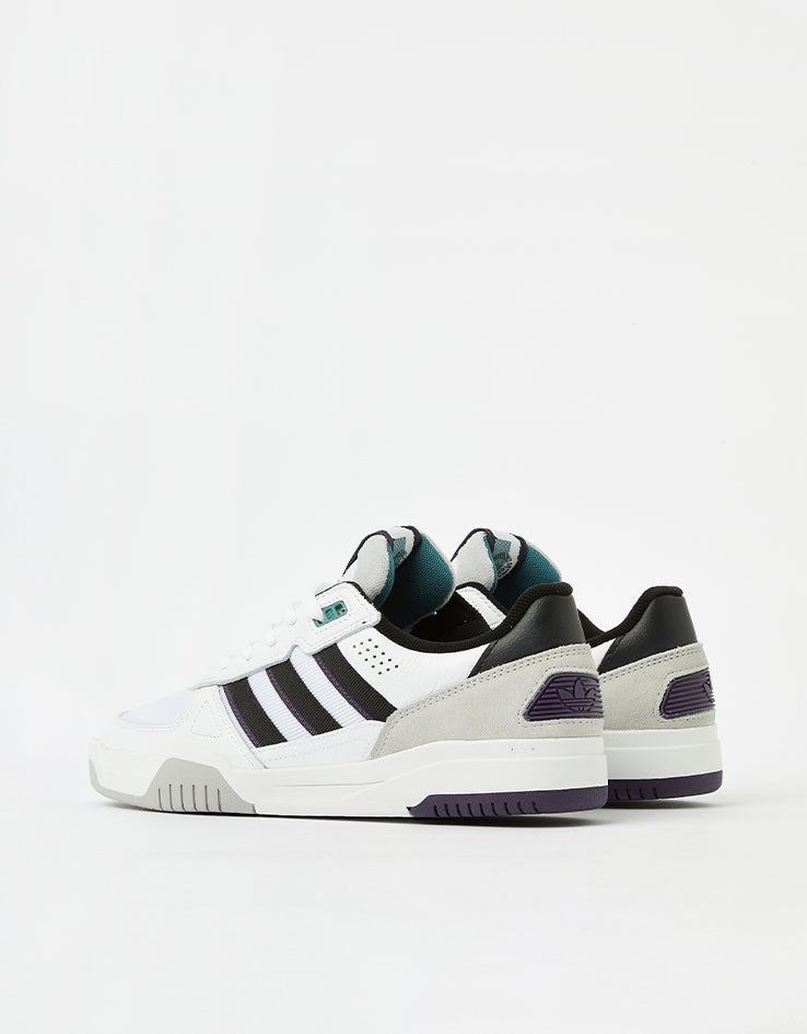 Adidas Pull On Shoes adidas Tekkira Cup Skate Shoes - White/Core Black/Aurora Plum