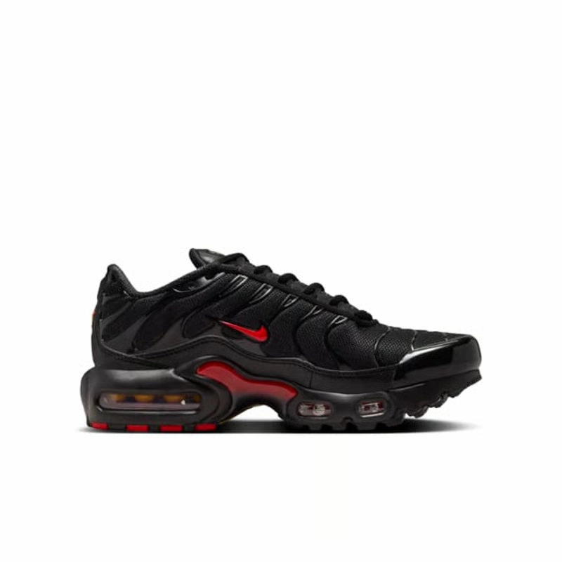 Asics Tiger Gel Shoes Nike Air Max Plus "Black & University Red"